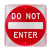 Do Not Enter Ring